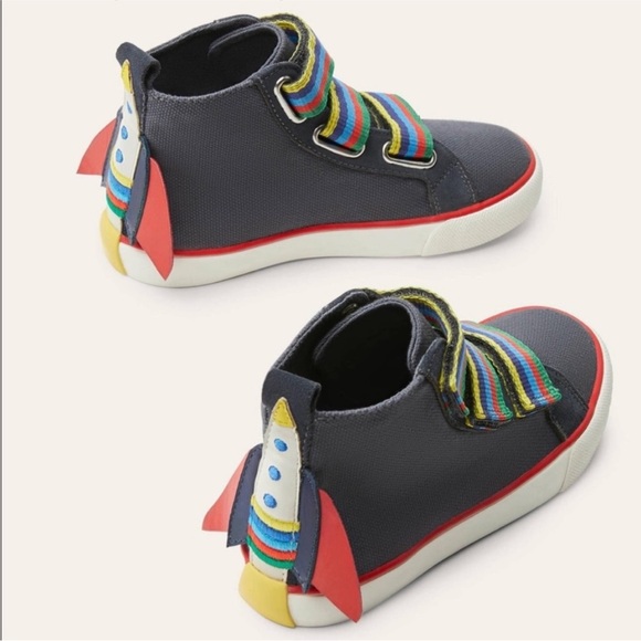 Mini Boden Other - Mini Boden Space rocket high tops size 3 kids aka 32 European